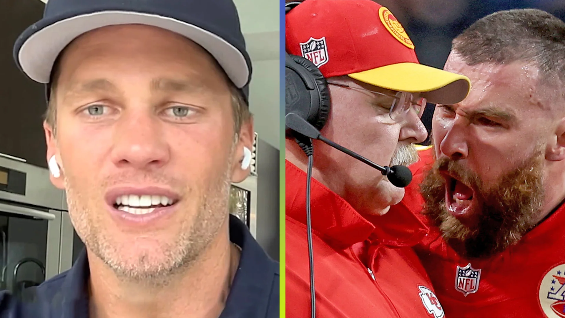 "Kansas City Chiefs shock the football world with the announcement of Tom Brady as their new head coach, stepping in for the legendary Andy Reid."