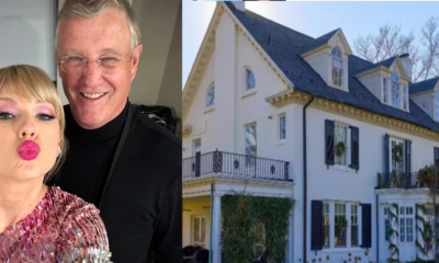 Taylor Swift surprises her father on his 72nd birthday with a $1.8 million mini mansion.