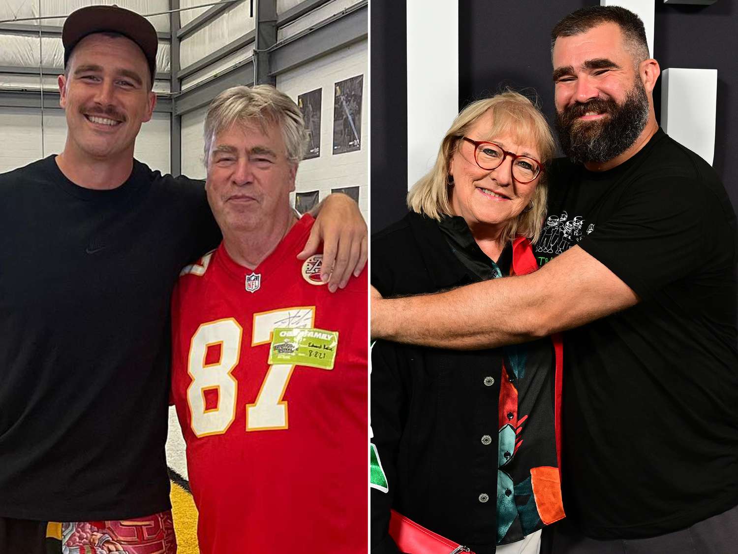 "Travis and Jason Kelce announce the heartbreaking loss of their beloved father, Ed Kelce. The NFL community mourns with them as they remember his unwavering love and support. Rest in peace, Ed Kelce."