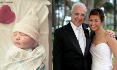 "Against all odds: Eagles owner Jeffrey Lurie's incredible journey to fatherhood at 73, celebrating the arrival of his first child with wife Tina after 40 years of unwavering love and commitment."