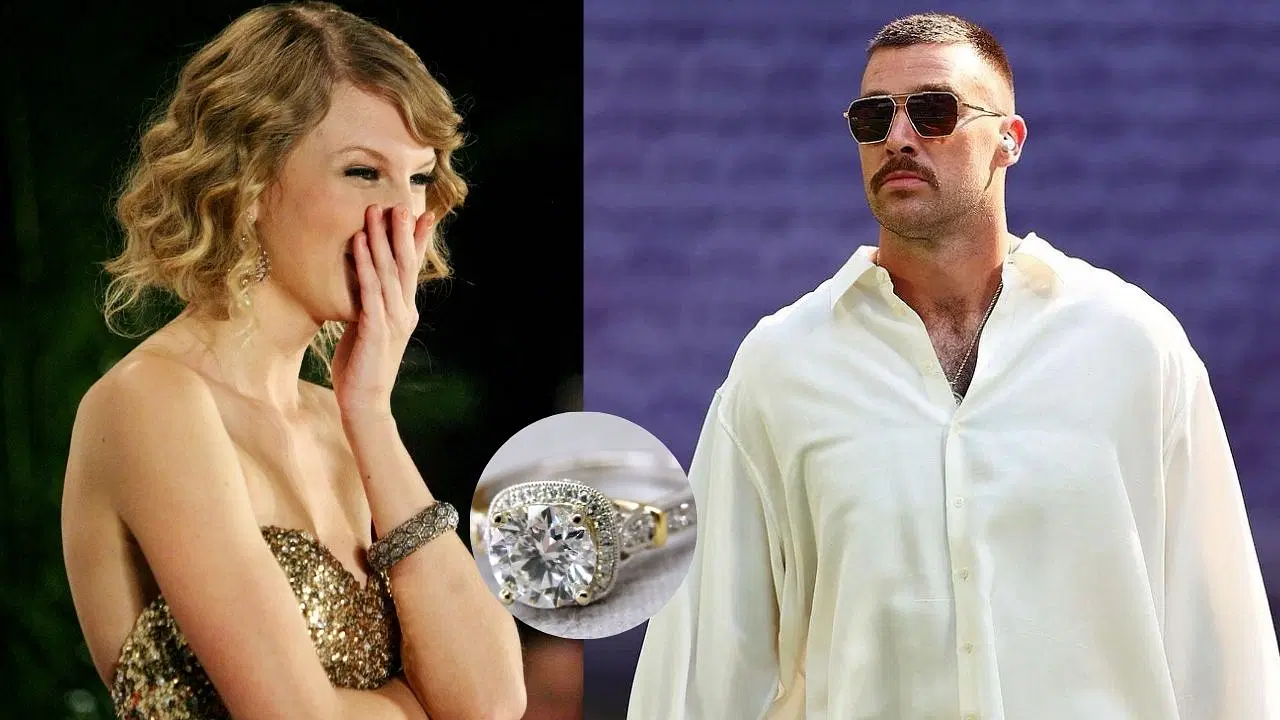 Taylor Swift finally accepts Travis Kelce's multi-million dollar wedding ring, saying "I've been waiting for this moment for months.