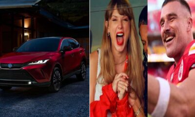 Fans criticize Taylor Swift, accusing her of being a gold digger, after her fiancé Travis Kelce surprises her with a brand-new Toyota Venza, valued at $39,800, by throwing money on her.