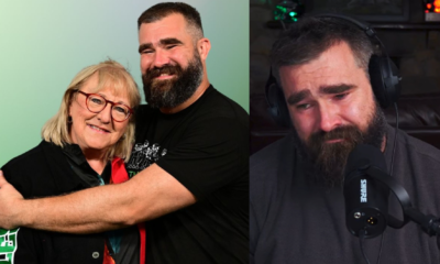 Jason and Travis Kelce share the beautiful message their late mom, Donna Kelce, said before she passed away.