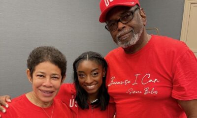 My Greatest Cheerleader” – Simone Biles Gives Emotional Shoutout to Her Father, Ronald Biles, While Calling Her Mother, Nellie Biles, Her Backbone