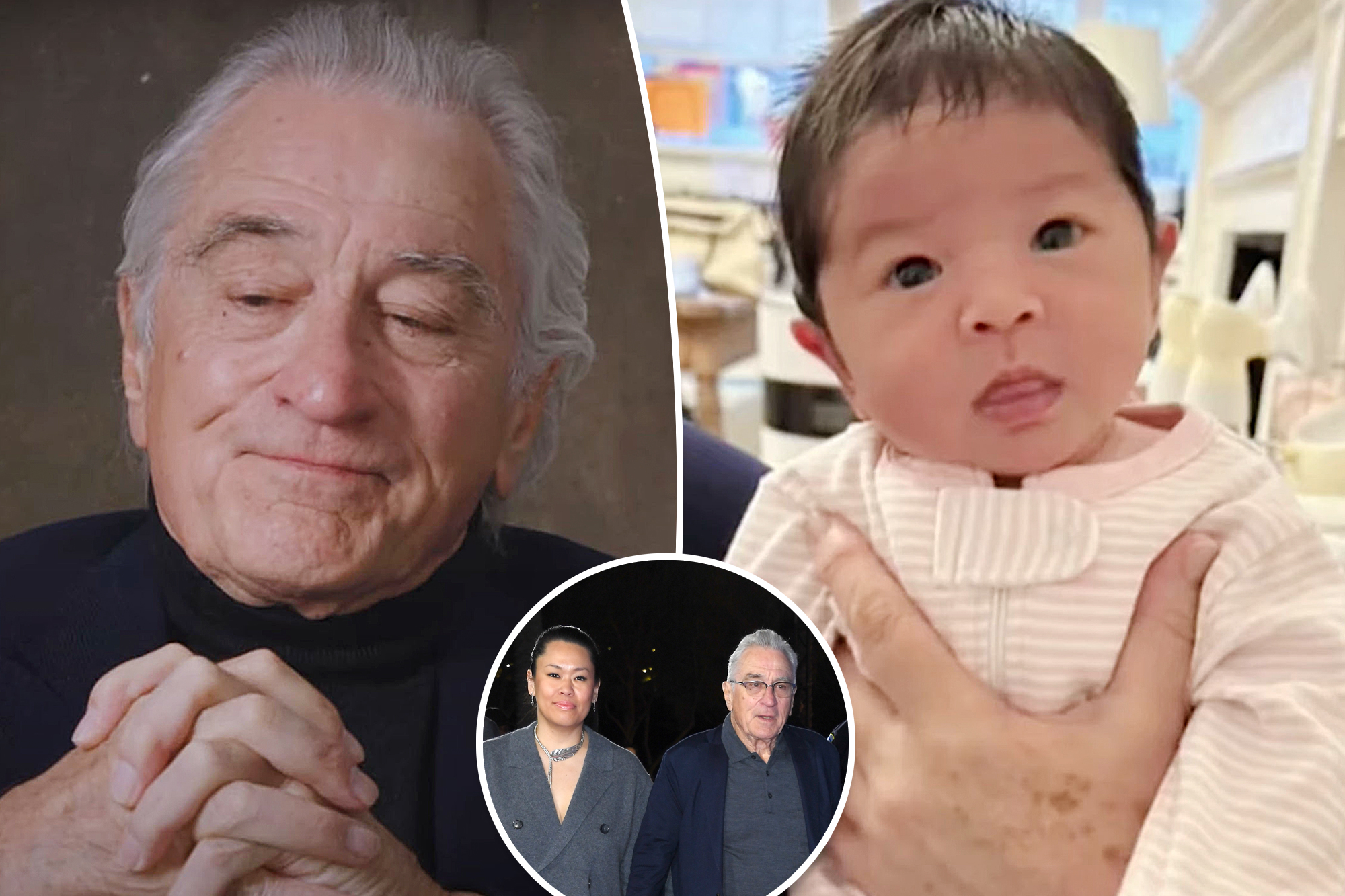 Breaking News: congratulations to the entire family of Robert De Niro who announced this week that he recently welcomed a baby at the age of 79 years...