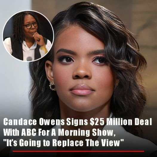 Breaking News: Candace Owens Signs $25 Million Deal With ABC For A Morning Show, “It’s Going to Replace The View”