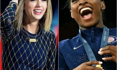 Breaking News: Taylor Swift says Simone Biles made her interested in women in sports. “She’s a strong woman, and what she does always feels like magic to me. She’s a legend, and I celebrate her with a great golden pure heart .”