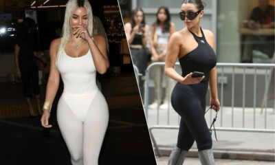 News Update: Kim Kardashian is under fire once again for allegedly copying Bianca Censori, as she grabbed attention at a Los Angeles market in a leotard and tights...