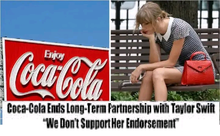 News Update : Coca-Cola Cuts Ties, Deal Worth $625 Million cut off From Taylor Swift Over Harris Endorsement, “We Don’t Support Her Endorsement”…See More