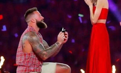 Exclusive: Taylor Swift and Travis Kelce, they love to show affection in public, okay because we love you so much. All the fans will support you till the end...See More