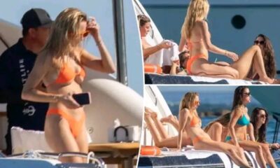 Breaking: Put on clothing; you are a mother of two. After matching her barely-there orange bikini to her sunglasses on Boat Day, Patrick Mahomes' wife received backlash...See More