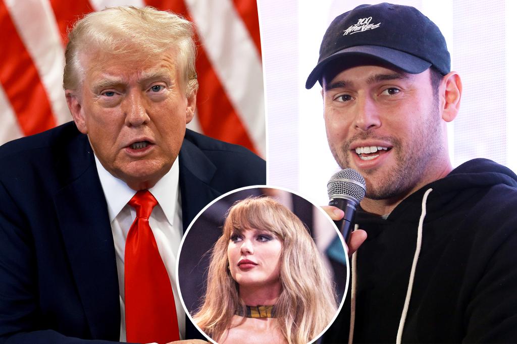 Exclusive: Scooter Braun defends Taylor Swift against Donald Trump after hateful diss: ‘Shake it off,’ former president…See More