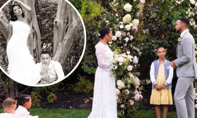 Exclusive: Steph Curry surprised his wife Ayesha with an intimate vow renewal ceremony to mark 10 years together with eldest daughter Riley officiating and Ryan and Canon looking on…See More