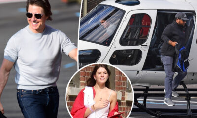 Tom Cruise rushes out of London in helicopter as daughter Suri drops his last name and is ready for…See more