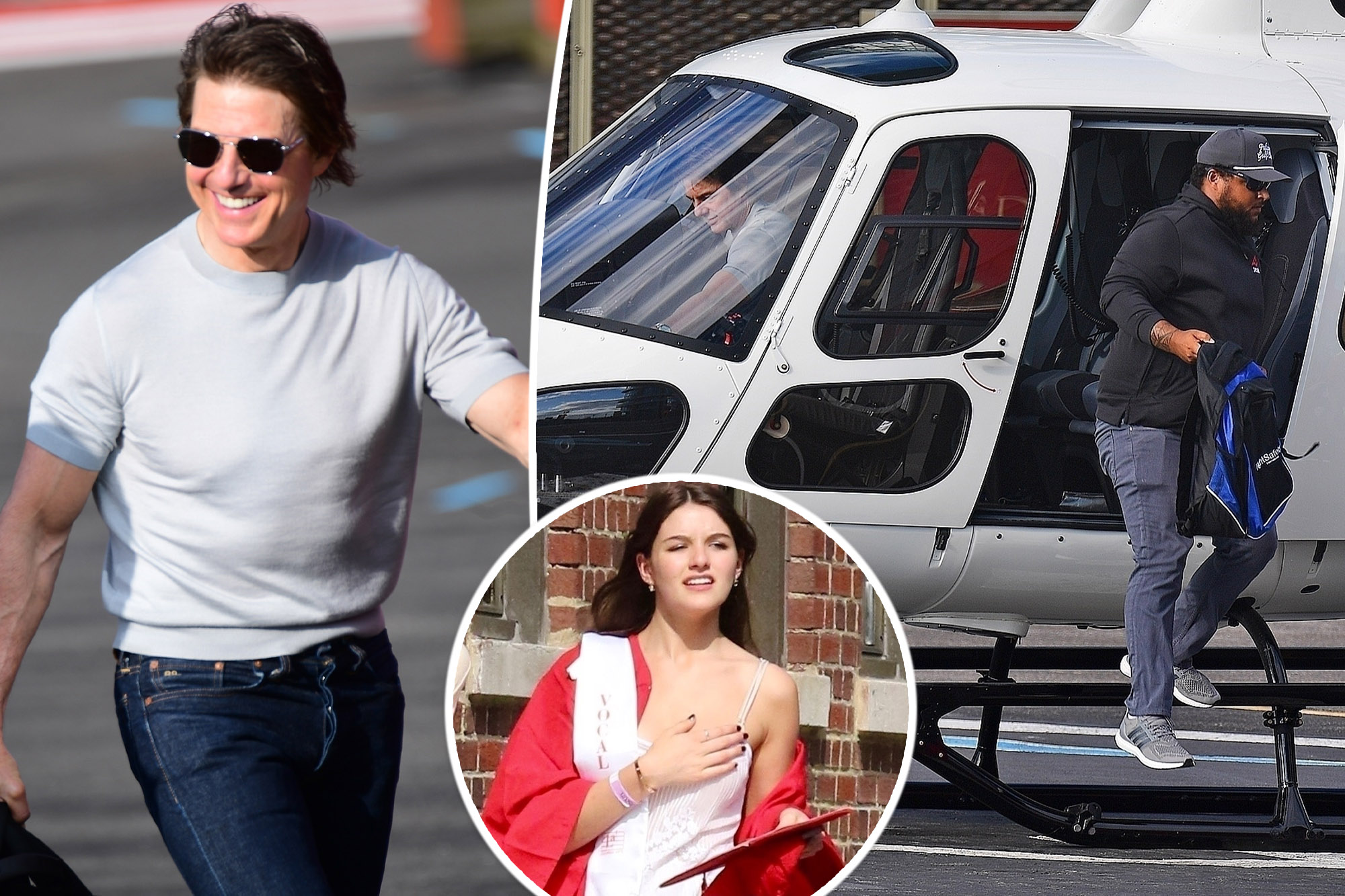 Tom Cruise rushes out of London in helicopter as daughter Suri drops his last name and is ready for…See more