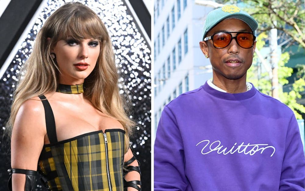 Breaking: Taylor Swift fans slam Pharrell Williams after he criticises stars endorsing politicians...See More