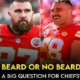 News Update: Just In Drama!!! Travis Kelce Argued all his Genuine Supporters to Vote ..How did you love it ? BEARD or NO BEARD...See More