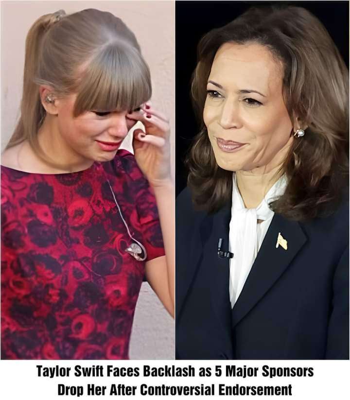 Breaking: The Super Star Pop Singer “Taylor Swift” Faces Backlash As 5 Major Sponsors Drop Her After Controversial Endorsement …See More