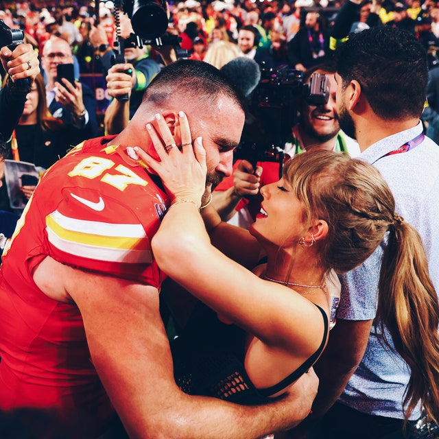 Exclusive: Taylor Swift and Travis Kelce, they love to show affection in public, okay because we love you so much. All the fans will support you till the end...See More