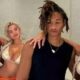   Jaden Smith was called a 'rainbow in human form' in a gushing birthday tribute posted on social media by his girlfriend Sab Zada.   Sab, 25, took to Instagram on Sunday to share a birthday message to Jaden, who turns 26 on Monday, along with several photos of them together. She posted: 'happy birthday, you are sweeter than skittles falling through a rainbow on a Sunday afternoon, I love you and I'm grateful gravity was on the right side of history to bring us together.     You have the kindest heart and the cutest most contagious laugh. With a hug always at hand and a shoulder to cry on. 'You know more about me than most people and are the least judgmental human I've ever met to say the least. You are a rainbow in human form. Bright, rare and beautiful. May life always be kind to you and may love and joy never be your stranger. To another year around the sun,' Sab added for her roughly 940,000 followers on Instagram. The photos showed Sab and Jaden enjoying time together as they were seen dancing and cuddling. Sab celebrated her 25th birthday last month and has been dating Jaden for about four years. The couple were first linked in 2020 when paparazzi spotted them holding hands after seeing a movie, which was documented by Daily Mail. The son of Will Smth and Jada Pinkett Smith hasn't shared much information about his romance with Zada. Sab also had not spoken publicly about their romance until her Sunday post on Instagram celebrating Jaden's birthday. The influencer, who goes by 'Pasabist' online, has more than 940,000 fans and followers on Instagram and is active on TikTok, where she tries different trends and dances, while also doing vlogs about makeup, fashion and cooking on her YouTube channel. She is signed with Select Model Management in Los Angeles, for which she's worked on collaborations with brands such as L'Oréal and Crocs.     Like Jaden, she also has a passion for music, which includes such recent releases as 1005 and Time in 2022, which came after the indie singles Stable and Peter Pan. Sab's first EP, titled Hafren, debuted in June 2023, according to People. Jaden last month released a new single titled Roses. He released his third studio album CTV3: Cool Tape Vol. 3 in August 2020.