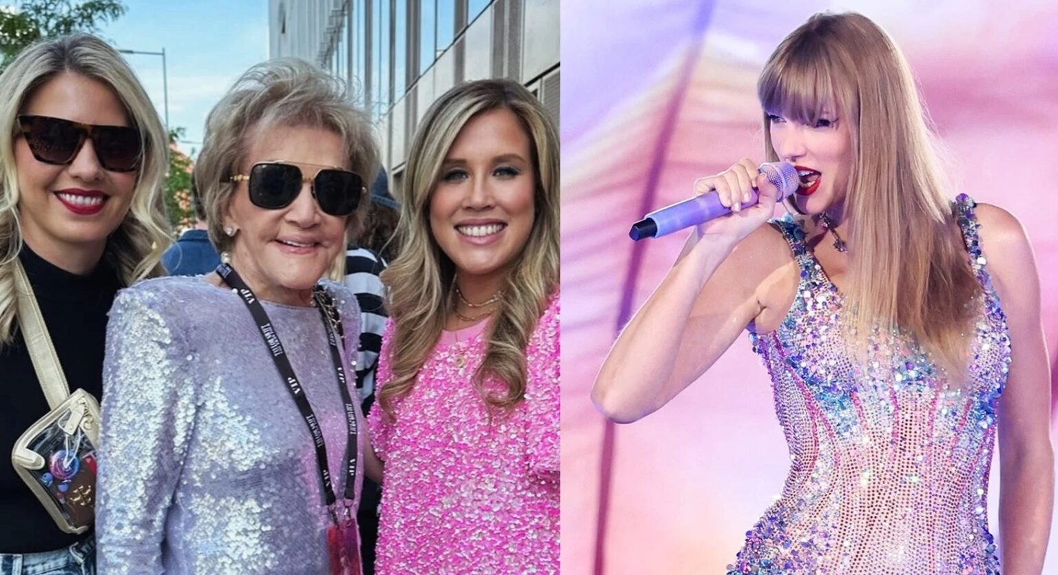 “I’m 89 and flew 5,000 miles to see Taylor Swift… it was worth every penny,” shared an elderly Swiftie about emotional journey to attend Taylor’s concert… ❤️ I think when you love something, age doesn’t matter.