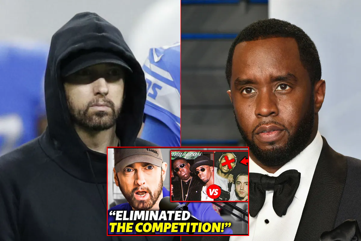 Shocking News: Eminem Releases Evidence Showing Diddy Participated in Tupac’s Death, He Reveals The Force That Helped Diddy Escape Crime Is President….See More