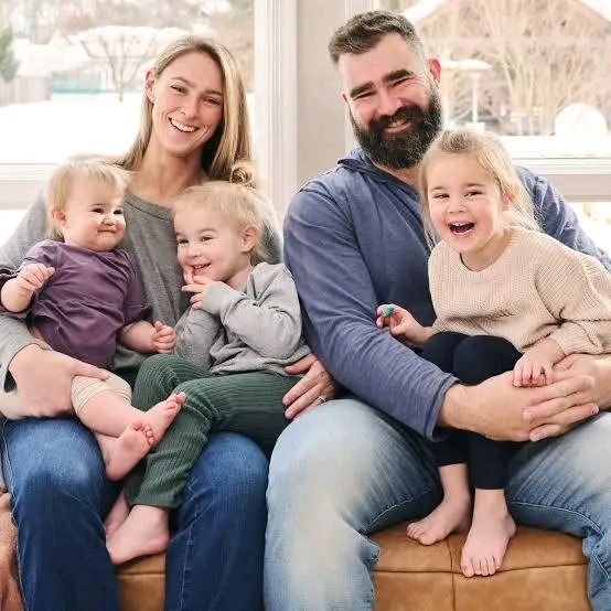 Celebration of Love: Jason Kelce and his wife Kylie Kelce mark their 8th wedding anniversary with a charming family picture...See More