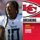 BREAKING: Titans are finalizing a deal to send WR DeAndre Hopkins to the Chiefs in exchange for a 5th-round pick that can become a 4th round-pick.. See More