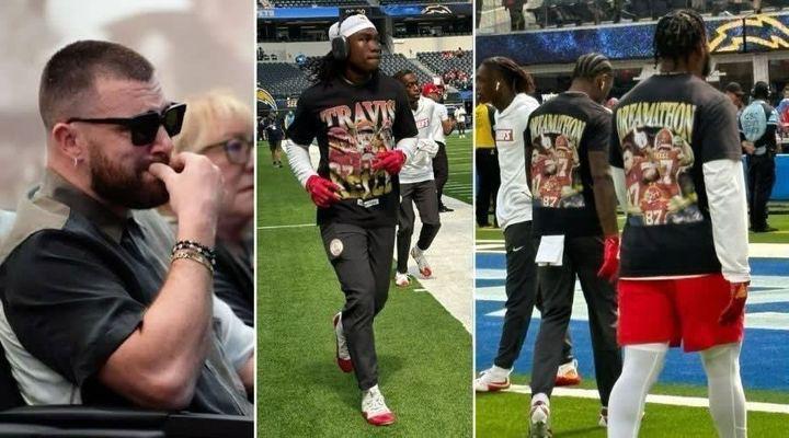 Sad News: Chiefs Players are wearing Travis Kelce shirts for the Chiefs VS Chargers game, thousands of Chiefs Fans are getting emotional and here’s Sad reasons behind the... See More