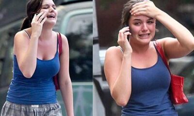 Breaking: Suri Cruise 18-year-old daughter of Tom Cruise and Katie Holmes, spotted crying on phone while out and about in New York, after she got a call that her mother Katie Holmes and estranged father Tom Cruise has been confirmed …See More