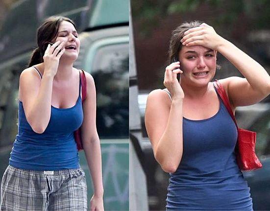 Breaking: Suri Cruise 18-year-old daughter of Tom Cruise and Katie Holmes, spotted crying on phone while out and about in New York, after she got a call that her mother Katie Holmes and estranged father Tom Cruise has been confirmed …See More