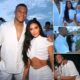 Breaking: Fans React as Kim Kardashian Spotted Dancing with Handsome French Footballer Kylian Mbappe at Billionaire Michael Rubin’s Star-Studded Party in The Hamptons!