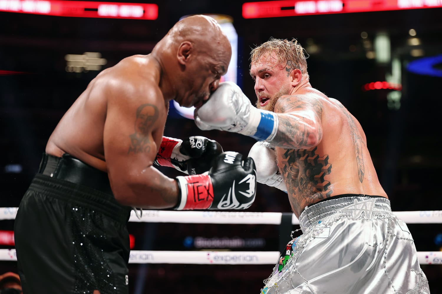 Breaking: Victorious YouTuber Jake Paul furiously denies mocking boxing legend Mike Tyson, 58, after win the...See More