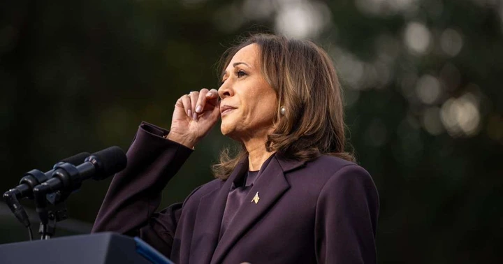 Breaking: Kamala Harris Slammed for Drinking in Front of Kids After Election Loss: "Trump Never...See More