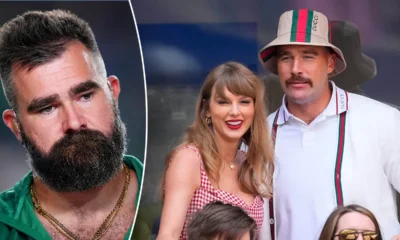 Breaking News: Jason Kelce smashes Penn State fan's phone for using homophobic slur to attack Travis Kelce, Taylor Swift...See More