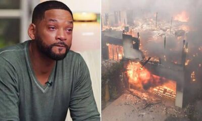 Shocking: “Tragedy strikes Hollywood” Will Smith is “heartbroken” as his $42 million Malibu mansion catches fire and sees his wife and loved ones looking at him with eyes “…” as they try to… see more