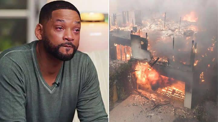 Shocking: “Tragedy strikes Hollywood” Will Smith is “heartbroken” as his $42 million Malibu mansion catches fire and sees his wife and loved ones looking at him with eyes “…” as they try to… see more