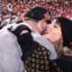 Just In: Taylor Swift and Travis Kelce celebrate the Chiefs advancing to the Super Bowl, the Popstar couldn’t hold her tears of joy as she gives the Chiefs Star a Sweet KISS in this Emotional Video...