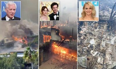 Hollywood celebrities whose houses have burned down as California is destroyed by destructive wildfires in Los Angeles Among them are Taylor Swift and numerous other celebrities.