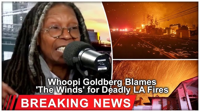 BREAKING NEWS: Whoopi Goldberg’s $15 million mansion burned down in a Los Angeles fire. But she immediately sent $10 million to the victims who suffered heavy losses after the fire. She promised to continue…see more