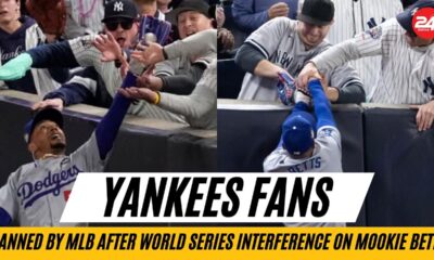 Breaking News: MLB Indefinitely Bans Yankees Fans Who Interfered With Mookie Betts During World Series...See More