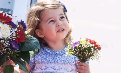 Princess Lilibet looks like the mirror image of her cousin Princess Charlotte in adorable floral dress photos below