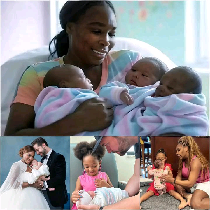 Great news from the legend! Tennis legend Venus Williams welcomes triplets with her fiancé: “I’m finally a mom! Thank you all for being with us on this journey!”
