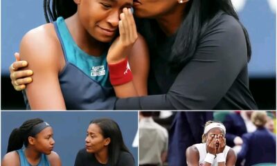 BREAKING NEWS: Coco Gauff burst into tears after a heartbreaking defeat — Her mother’s sweet encouragement and beautiful actions touched millions of hearts...