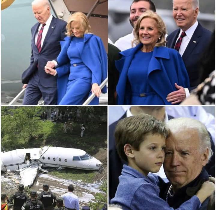 Just In: Former US President Joe Biden, wife and grand son, perish in plane crash, few minutes ago, along the Canadian…