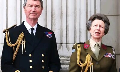 Princess Anne and Sir Timothy Laurence appear dignified in their military uniforms, a symbol of unwavering honor and dedication to the nation and royal duty...See More 👇