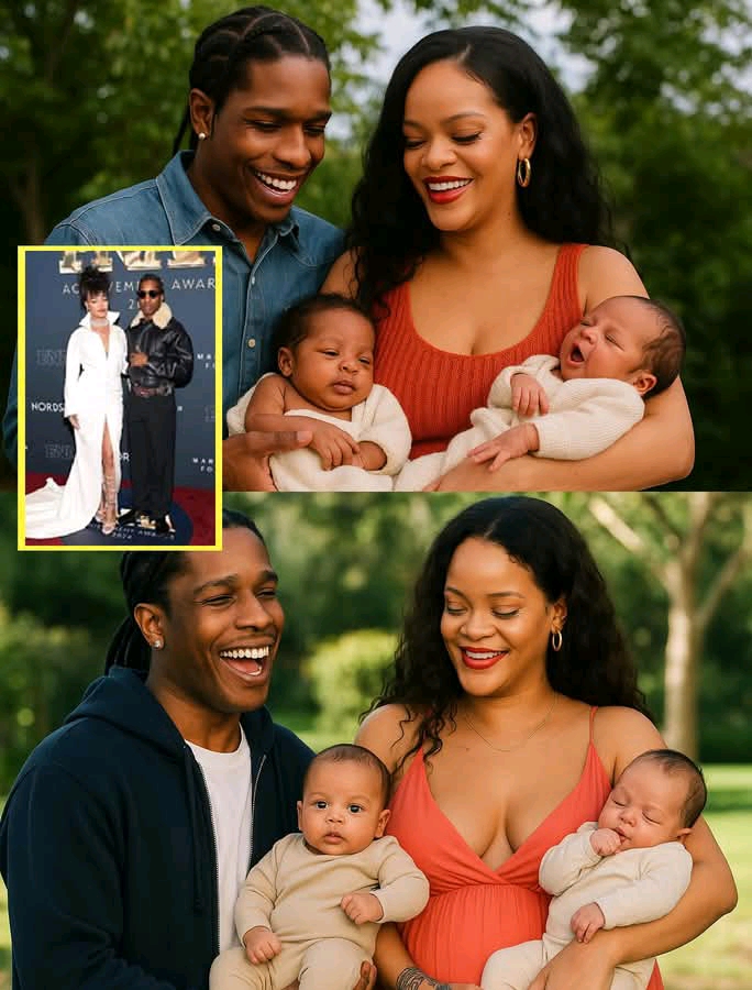 A$AP Rocky and Rihanna’s Newborn Twins’ Names Finally Revealed—Fans Are Stunned by the Meaning And The Choice!