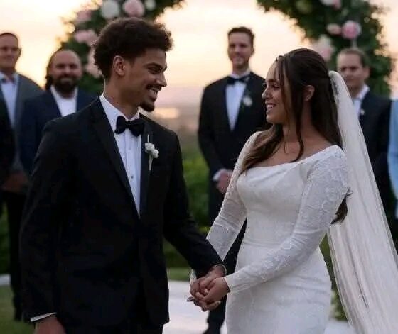 Congratulations! Green Bay Packers quarterback Jordan Love and professional volleyball star Ronika Stone exchanged vows in a lavish ceremony at the elegant Lambeau Estate in Green Bay, Wisconsin...
