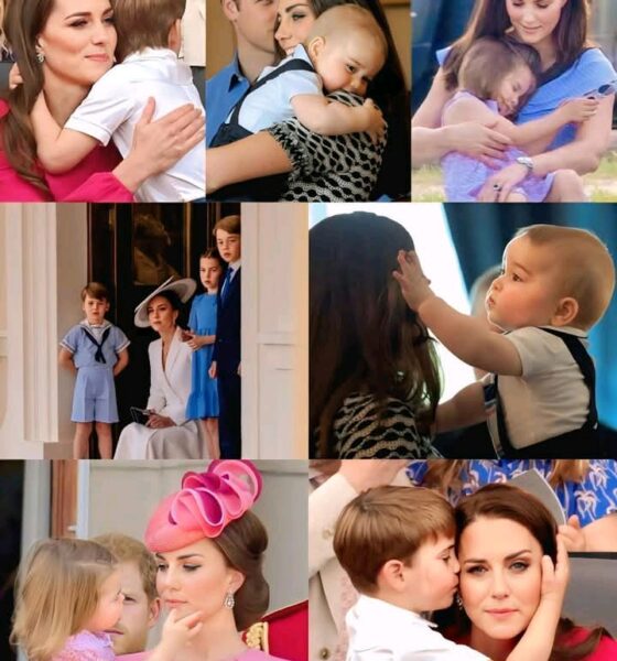 A mother’s love captured in every embrace Princess Catherine shares tender moments with Prince George, Princess Charlotte, and Prince Louis. Each glance, hug, and smile reflects the deep bond of love, care, and devotion that defines their royal family...