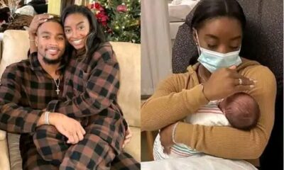 About 30 minutes ago Heavily Pregnant Olympic legend Simone Biles and her husband, Jonathan Owens, announced the arrival of their baby boy! The couple, who have been eagerly anticipating their first child, shared heartwarming photos of their newborn from a hospital in Houston, Texas, as they also Joyfully announce the name of their new arrival… See More Details Below 👇👇👇